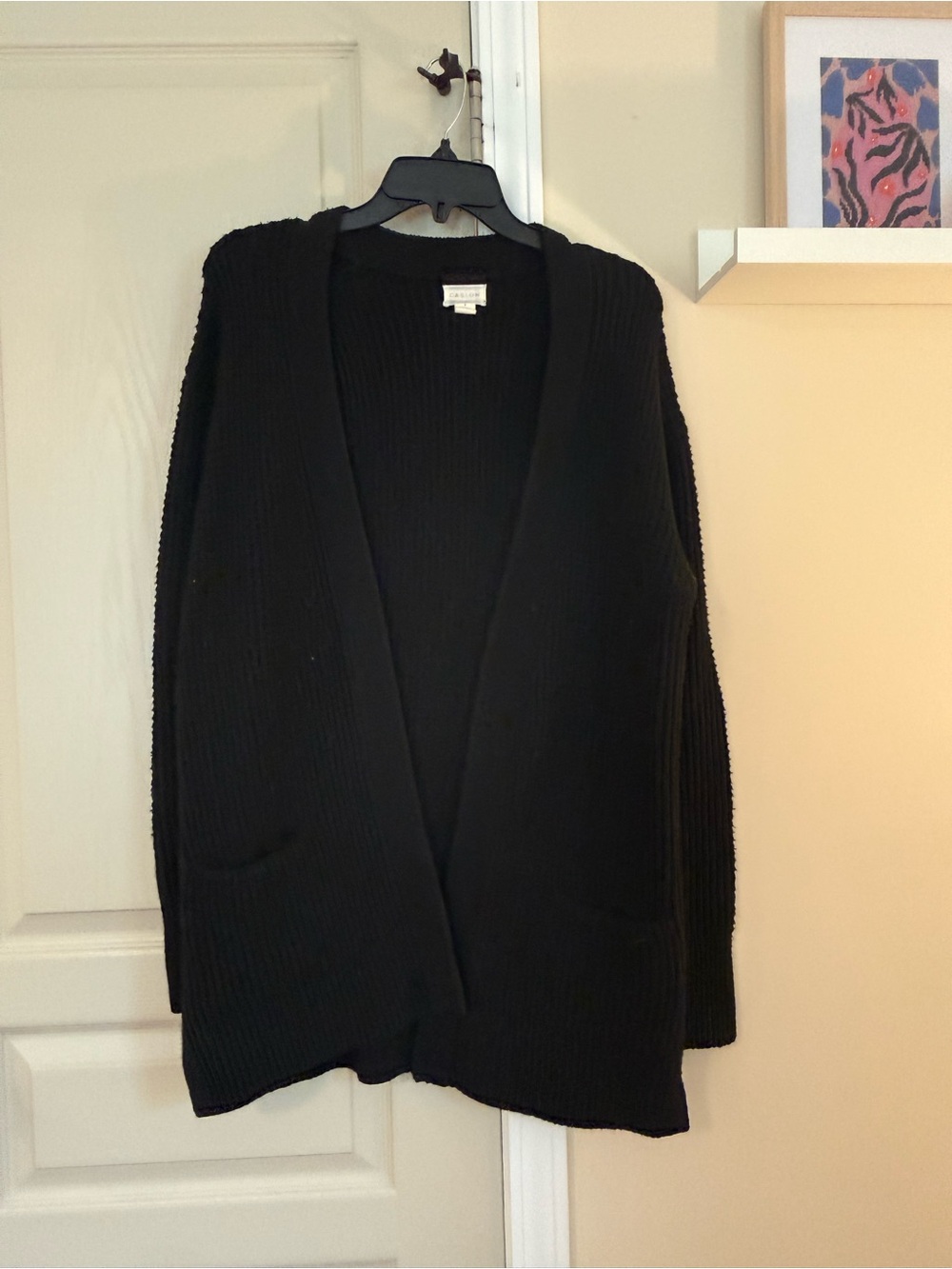 Cozy Black Women's Cardigan Sweater